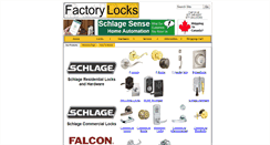 Desktop Screenshot of factorylocks.com