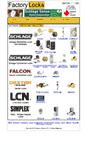 Mobile Screenshot of factorylocks.com
